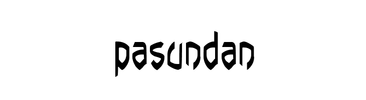 pasundan  font caratteri gratis