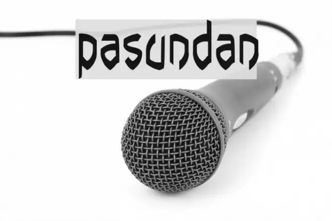 pasundan Font examples