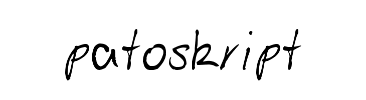 patoskript Font