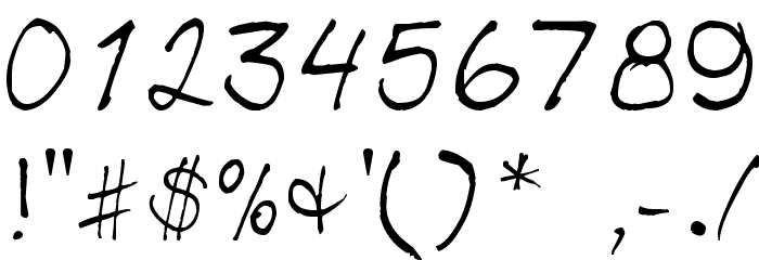 patoskript Font OTHER CHARS