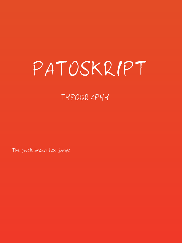 patoskript Poster