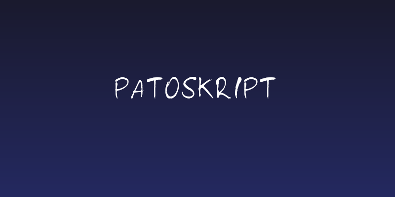 patoskript Social Header