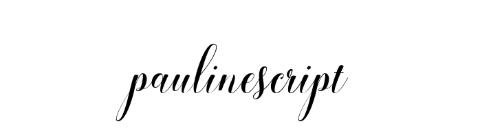 paulinescript  font caratteri gratis