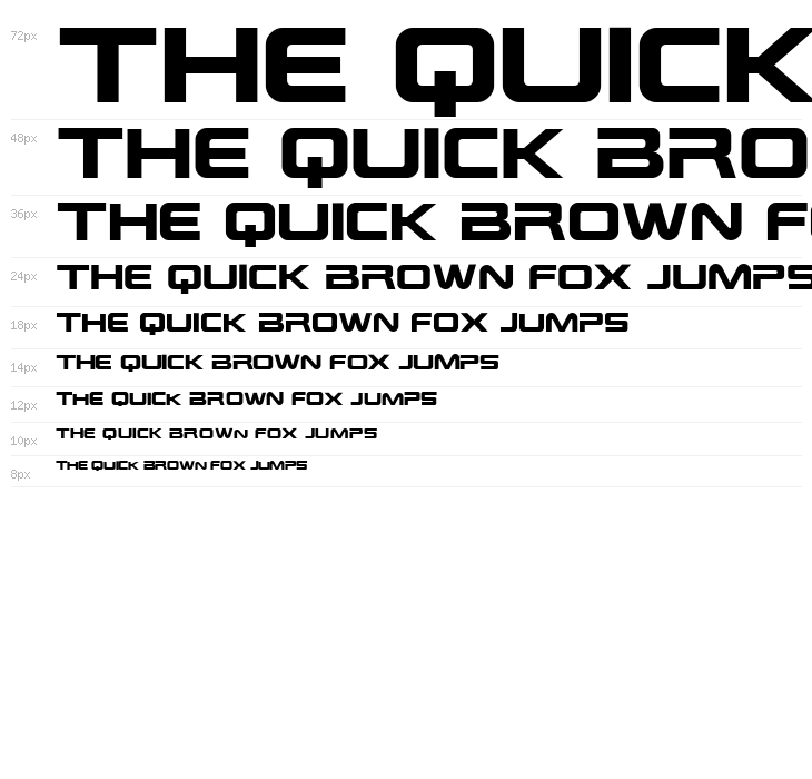 PBIO Bold Regular Waterfall