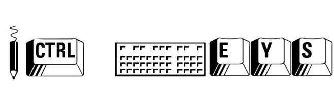 PC Keys  Frei Schriftart Herunterladen