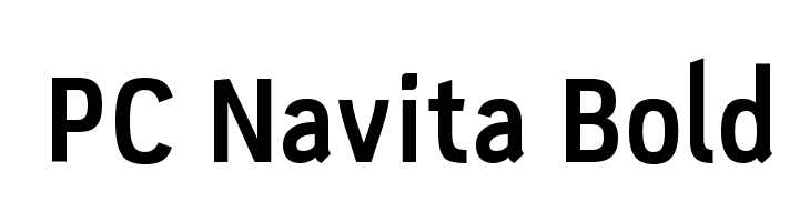 PC Navita Bold  Fuentes Gratis Descargar