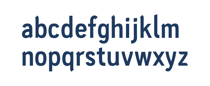 PC Navita Bold Lowercase