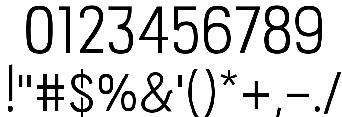 PC Navita Book Font OTHER CHARS