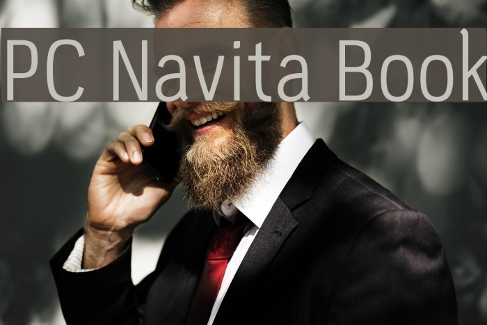 PC Navita Book Font examples