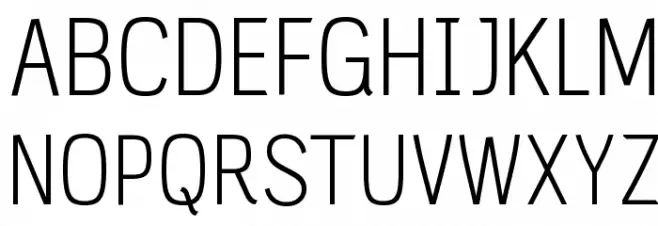 PC Navita Light Schriftart Groß
