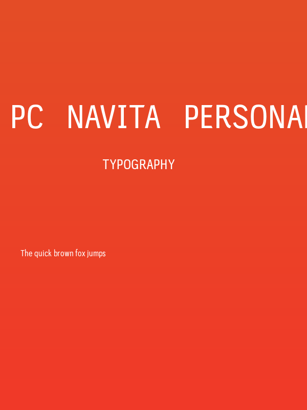 PC-Navita-Personal-Use-Only-Regular Poster