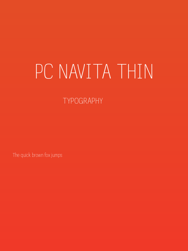 PC Navita Thin Poster