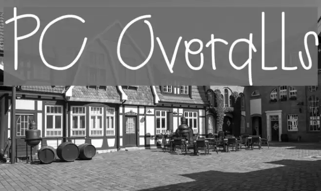 PC Overalls Fonte examples