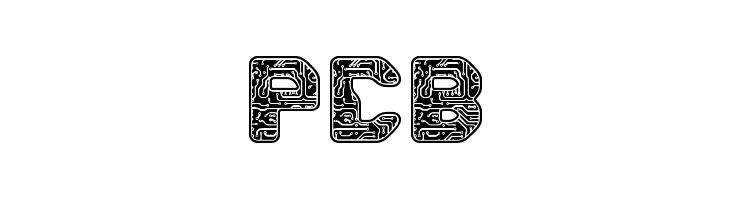 PCB Font