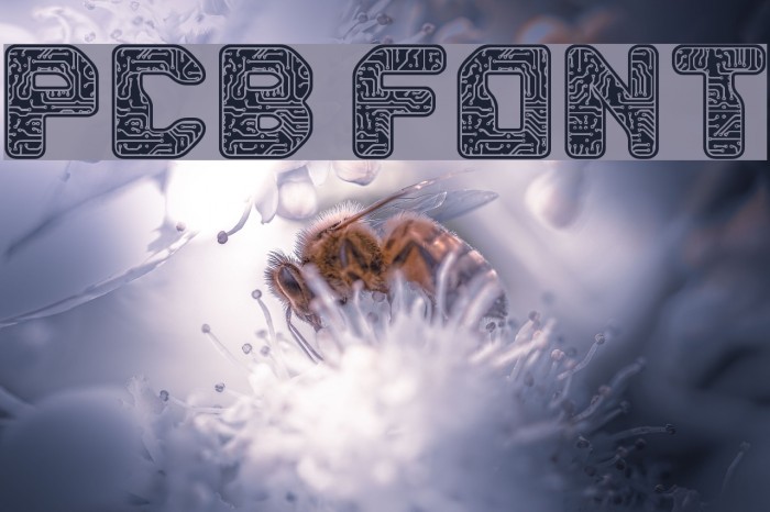 PCB Font examples
