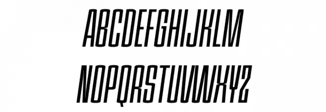PC.DE Italic Polices MAJUSCULES