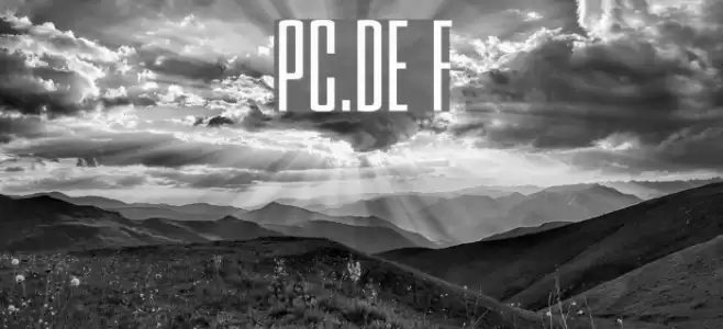 PC.DE Font examples
