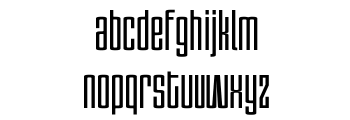PC.DE Font LOWERCASE