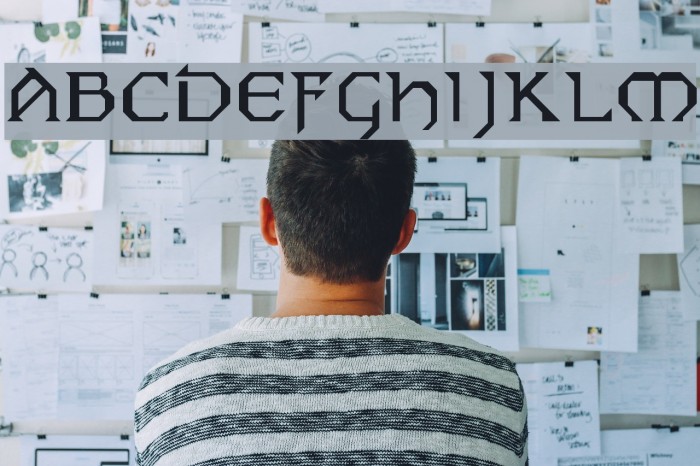 PCEire Font examples