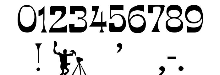 PCMIra Regular Font OTHER CHARS