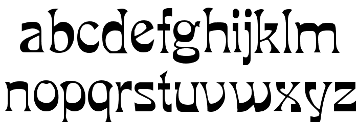PCMIra Regular Font LOWERCASE