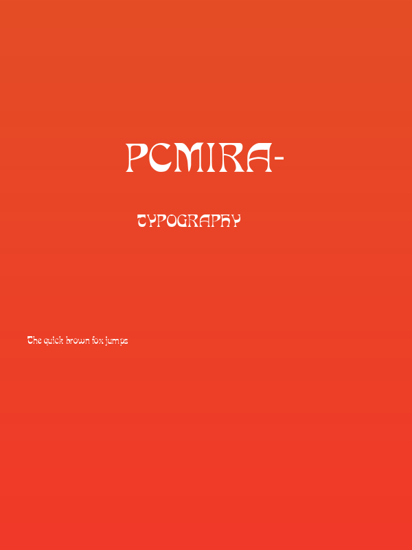 PCMIra- Poster