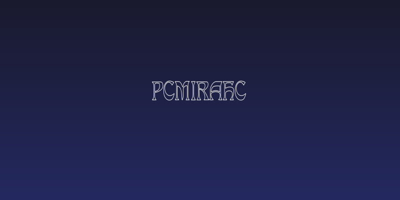 PCMiraHC Social Header