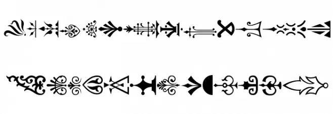 PCOrnaments Polices MINUSCULES