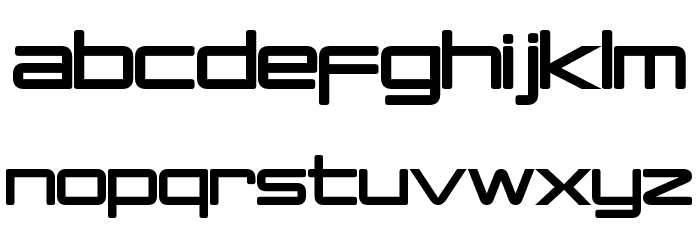 PCap Terminal Bold Font LOWERCASE