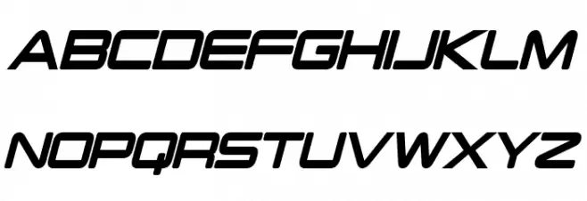 PCap Terminal Condensed Bold Italic Fonte MAIÚSCULAS
