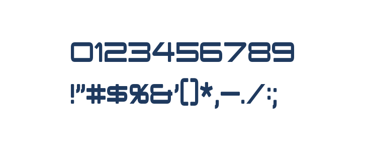 PCap Terminal Condensed Other Characters