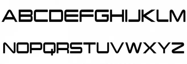 PCap Terminal Condensed フォント 大文字