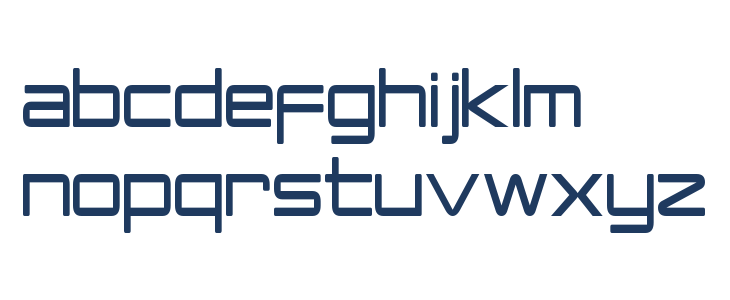 PCap Terminal Condensed Lowercase