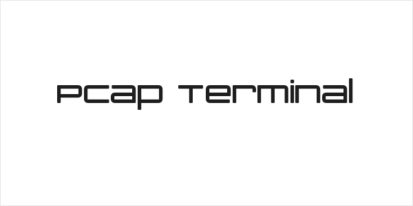 PCap Terminal Logo