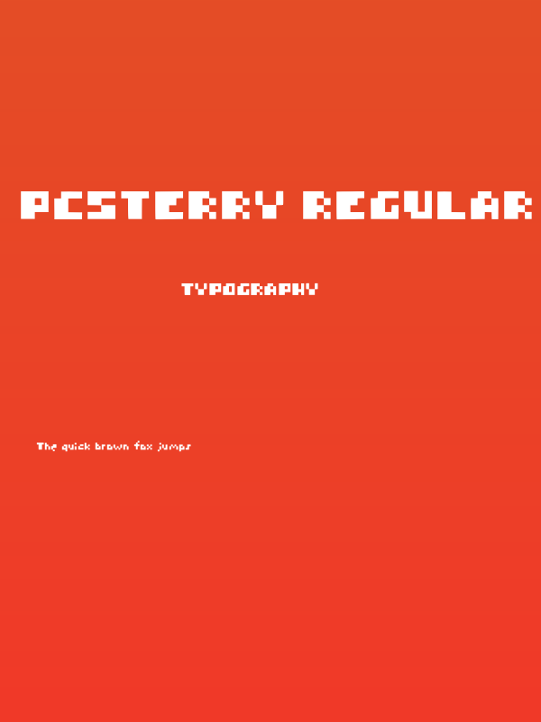 Pcsterry Regular Poster