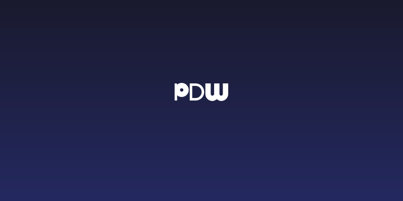 pdW Social Header