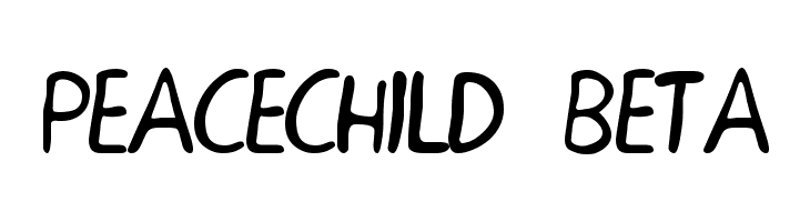 PEACECHILD BETA Font