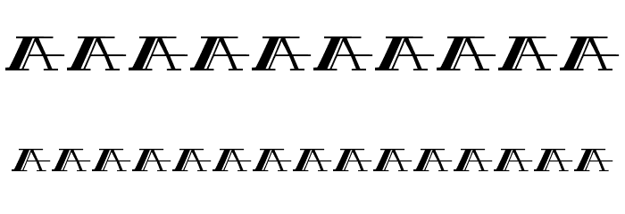 PEACOCK DEMO normal Font OTHER CHARS