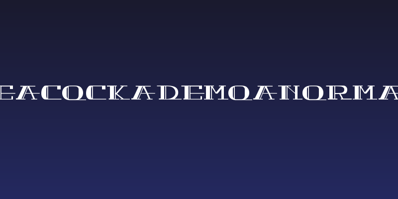 PEACOCK DEMO normal Social Header