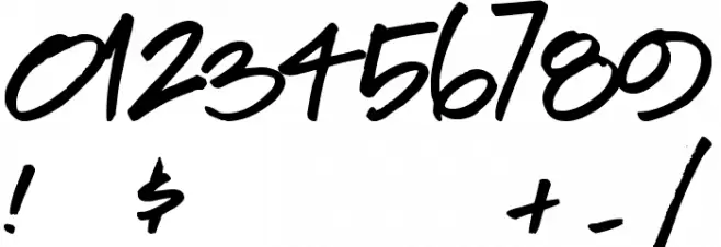 PEAK Font OTHER CHARS