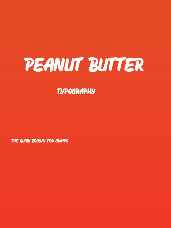 PEANUT BUTTER Poster