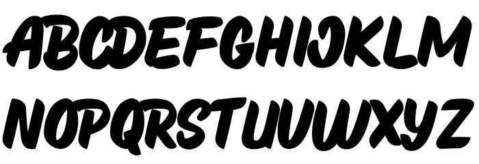 PEANUT BUTTER Font LOWERCASE