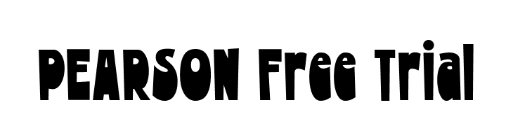 PEARSON Free Trial  les polices de caractères gratuit tlcharger