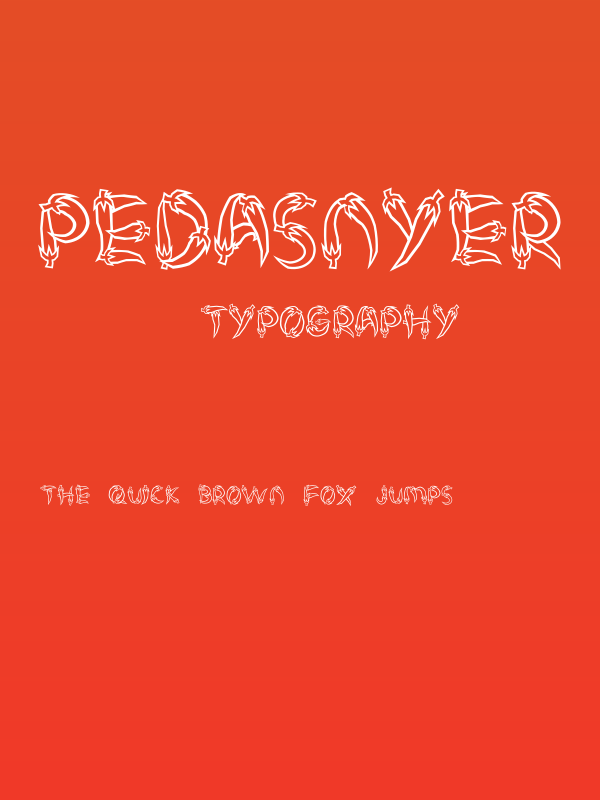 PEDASNYER Poster