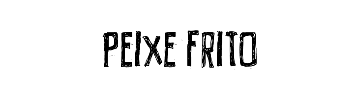 PEIXE FRITO Font