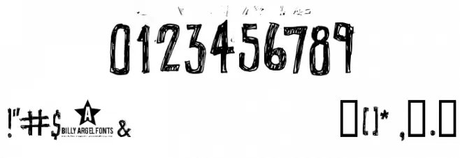 PEIXE FRITO Font OTHER CHARS