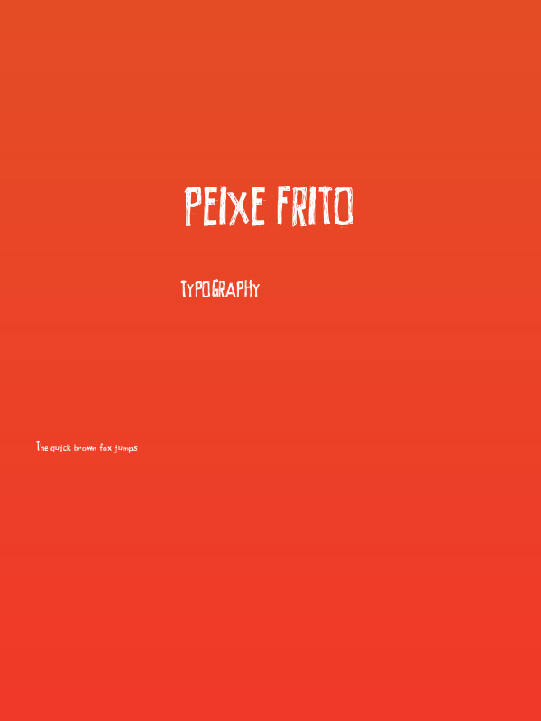 PEIXE FRITO Poster