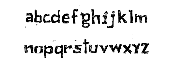 PEIXEFRITO Font LOWERCASE