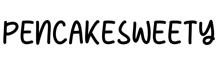 PENCAKE SWEETY  font caratteri gratis