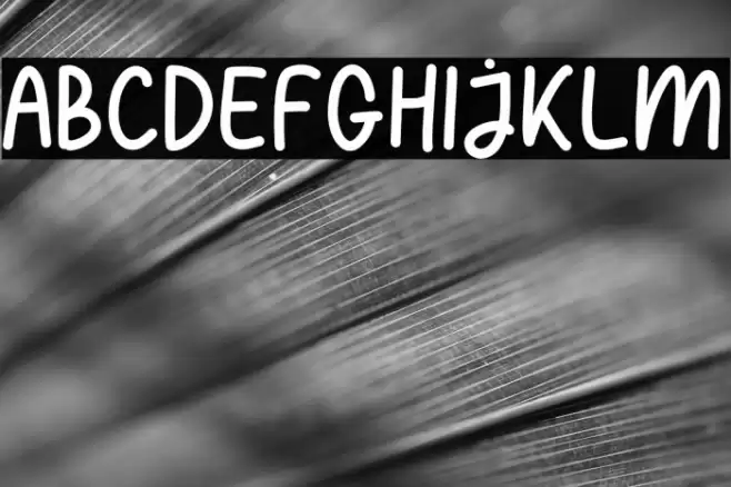 PENCAKE SWEETY Font examples